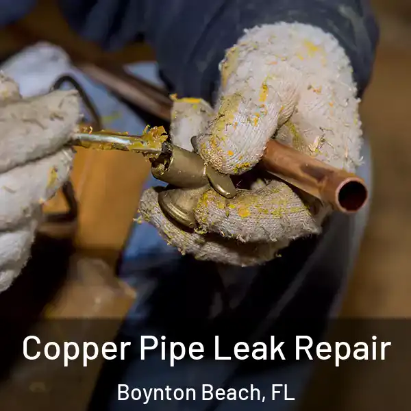  Copper Pipe Leak Repair Boynton Beach, FL