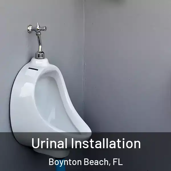  Urinal Installation Boynton Beach, FL